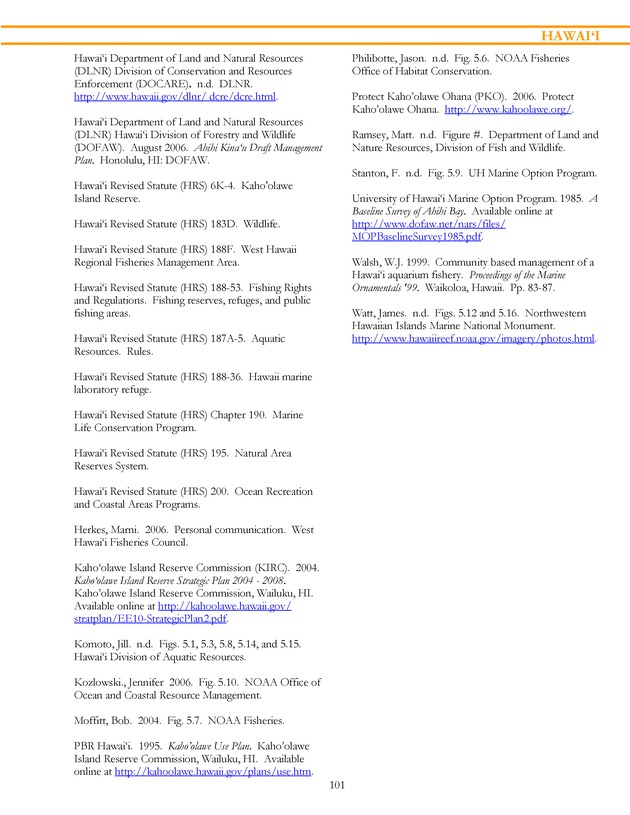 Marine protected areas managed by U.S. states, territories, and commonwealths - Page 101