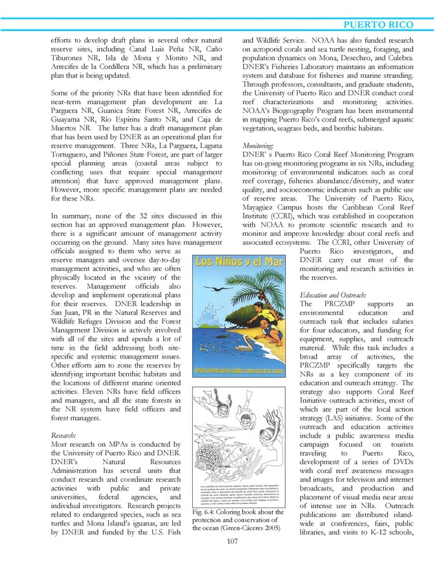 Marine protected areas managed by U.S. states, territories, and commonwealths - Page 107