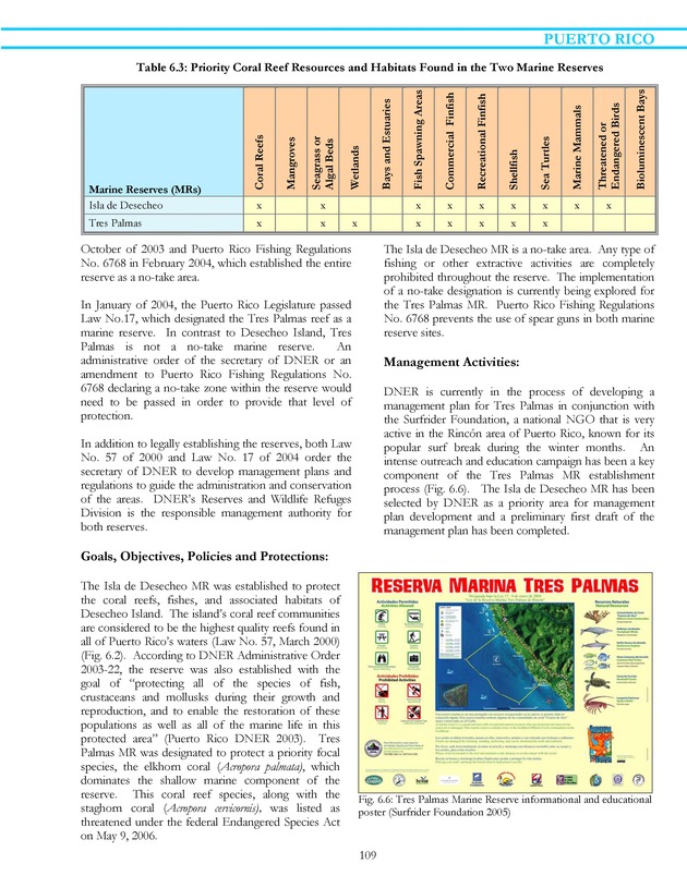 Marine protected areas managed by U.S. states, territories, and commonwealths - Page 109