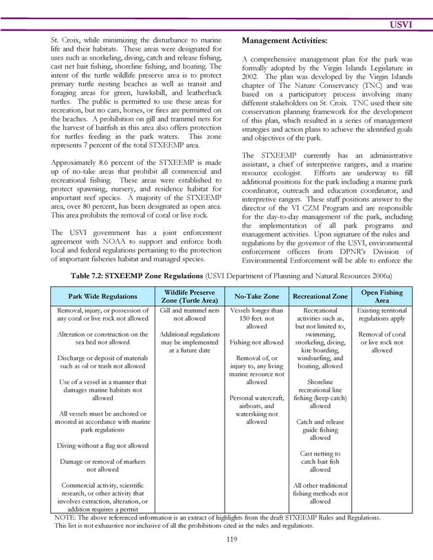 Marine protected areas managed by U.S. states, territories, and commonwealths - Page 119