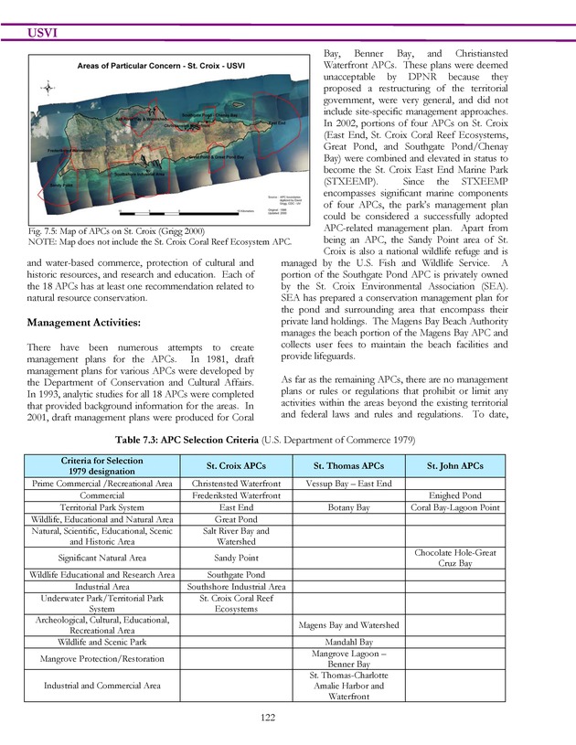 Marine protected areas managed by U.S. states, territories, and commonwealths - Page 122