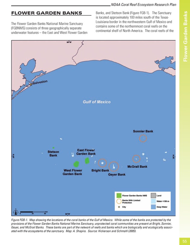 Coral reef ecosystem research plan for fiscal years 2007-2011 - Page 55