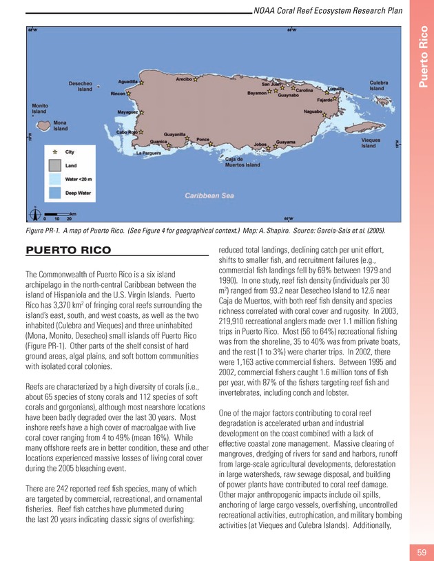 Coral reef ecosystem research plan for fiscal years 2007-2011 - Page 59