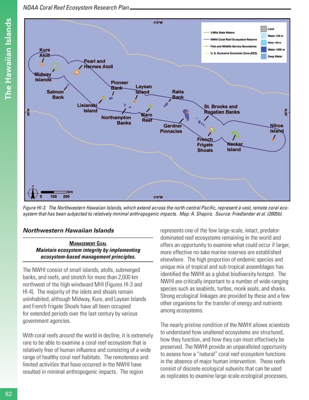 Coral reef ecosystem research plan for fiscal years 2007-2011 - Page 82