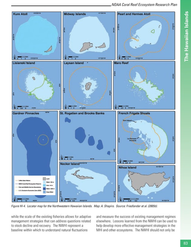 Coral reef ecosystem research plan for fiscal years 2007-2011 - Page 83