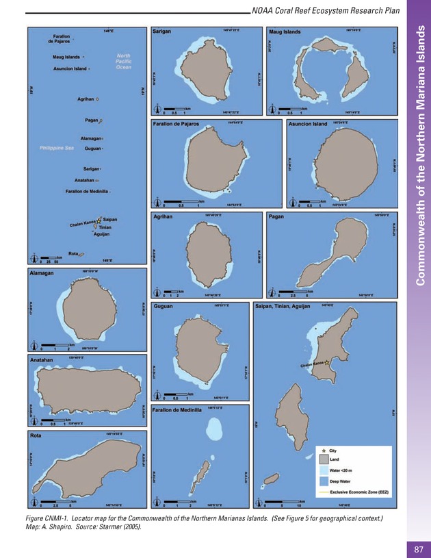 Coral reef ecosystem research plan for fiscal years 2007-2011 - Page 87