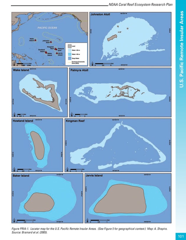 Coral reef ecosystem research plan for fiscal years 2007-2011 - Page 101