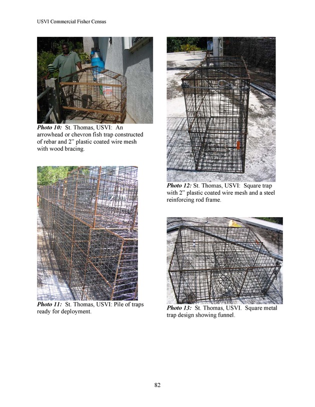 Census of the marine commercial fishers of the U.S. Virgin Islands - Page 82