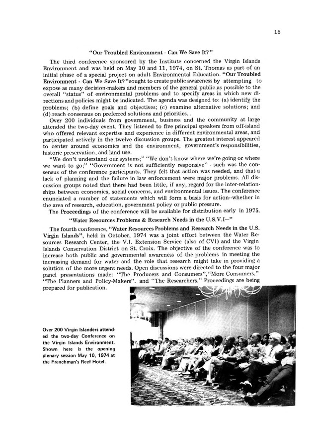 The Caribbean Research Institute, 1965-1975 - Page 15