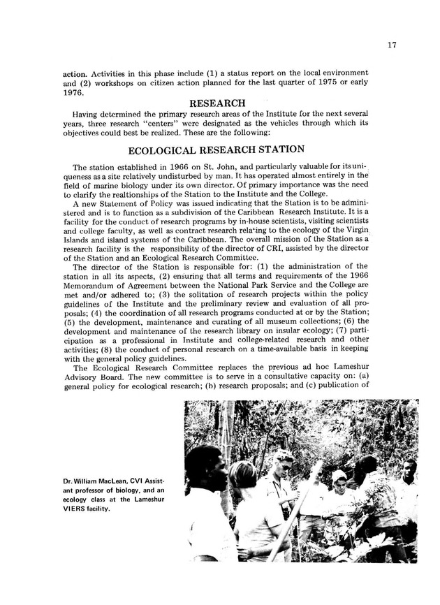 The Caribbean Research Institute, 1965-1975 - Page 17