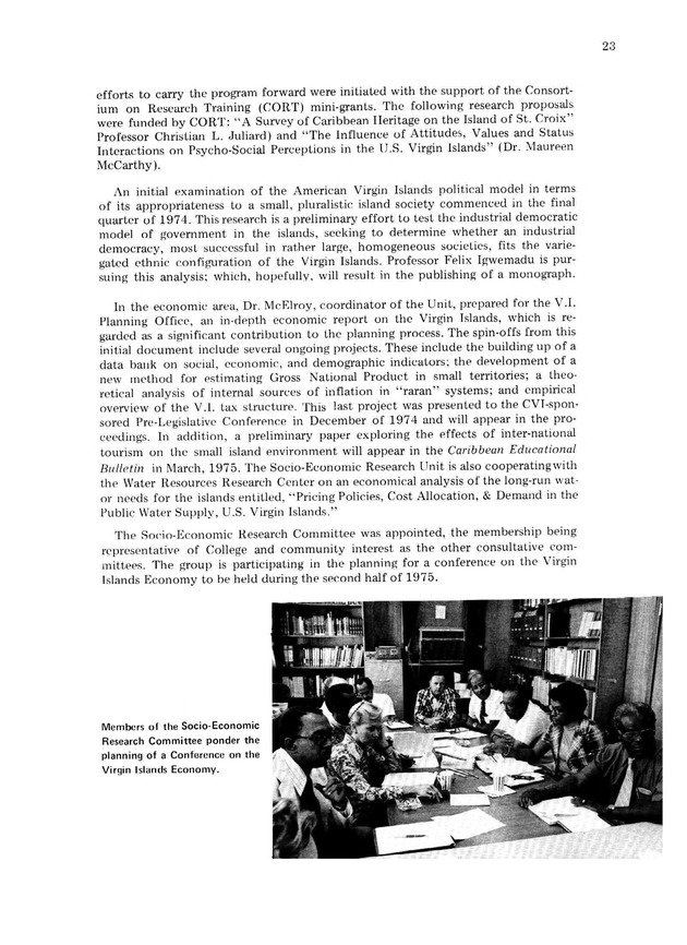 The Caribbean Research Institute, 1965-1975 - Page 23