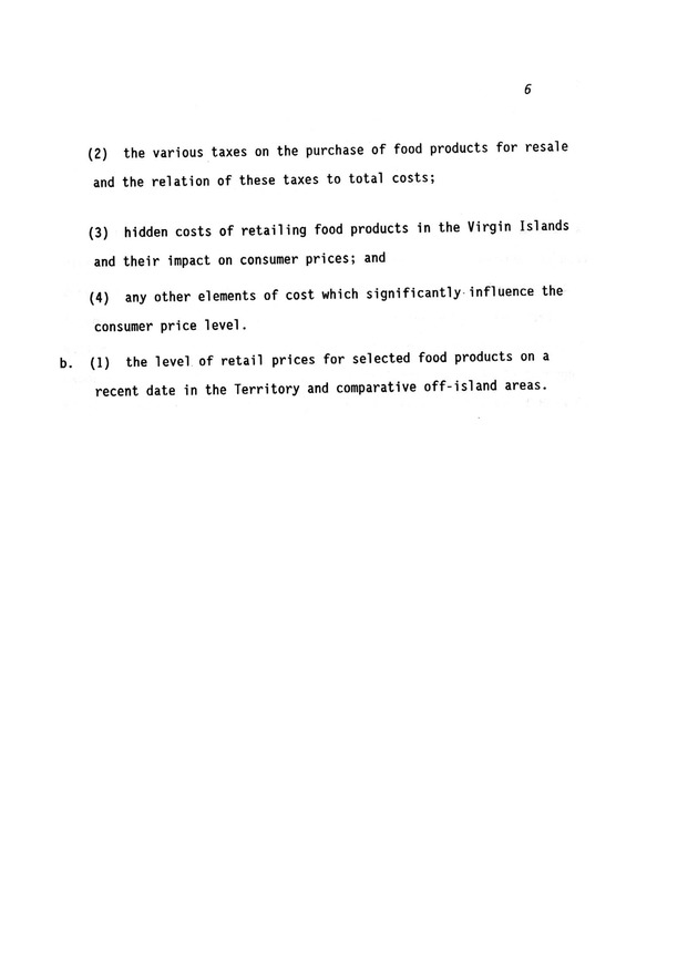 A study of retail food prices in the United States Virgin Islands - Page 6