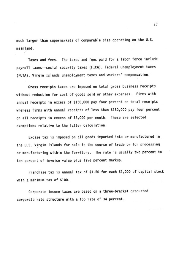 A study of retail food prices in the United States Virgin Islands - Page 13