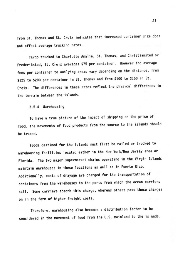 A study of retail food prices in the United States Virgin Islands - Page 21