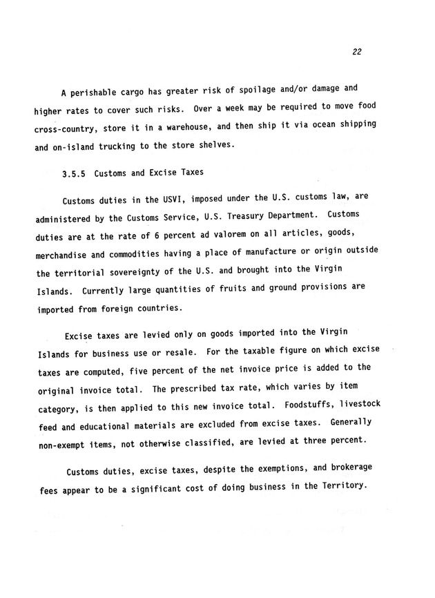 A study of retail food prices in the United States Virgin Islands - Page 22