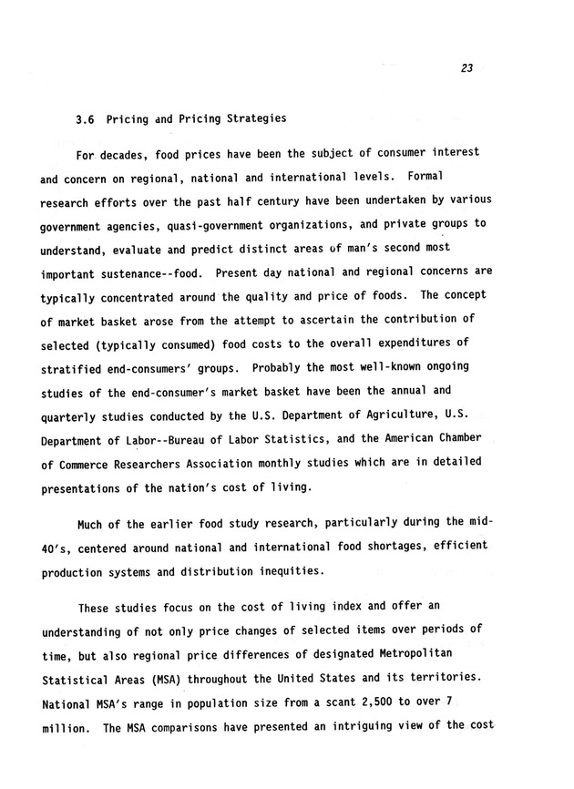 A study of retail food prices in the United States Virgin Islands - Page 23