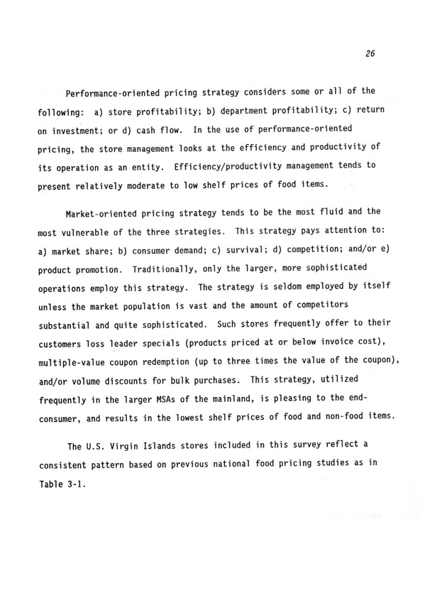 A study of retail food prices in the United States Virgin Islands - Page 26