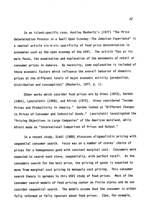 A study of retail food prices in the United States Virgin Islands - Page 32