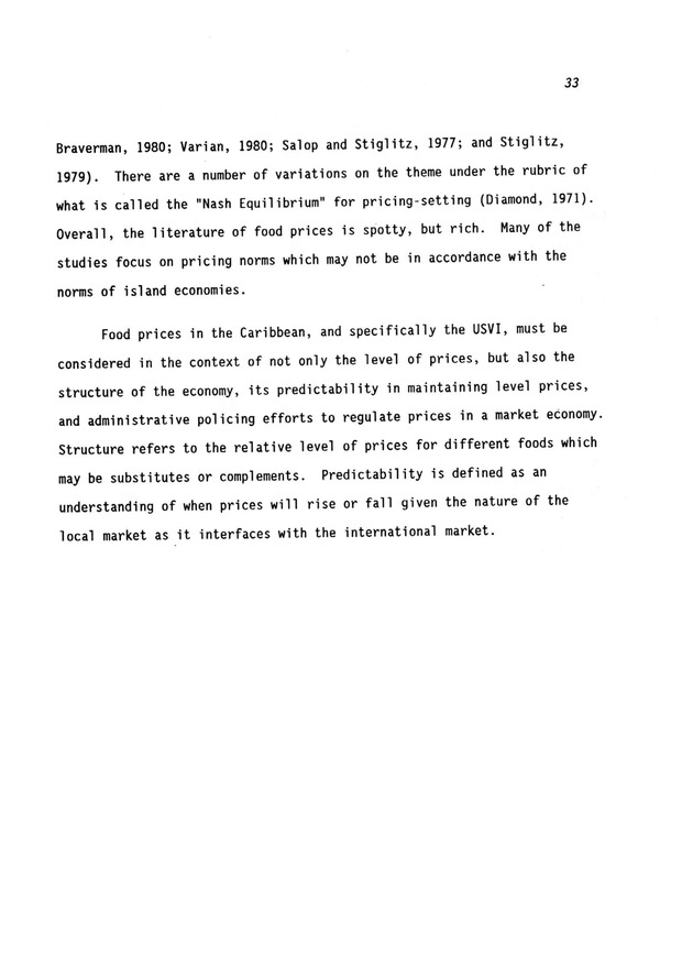 A study of retail food prices in the United States Virgin Islands - Page 33