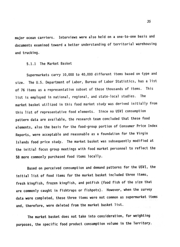 A study of retail food prices in the United States Virgin Islands - Page 35