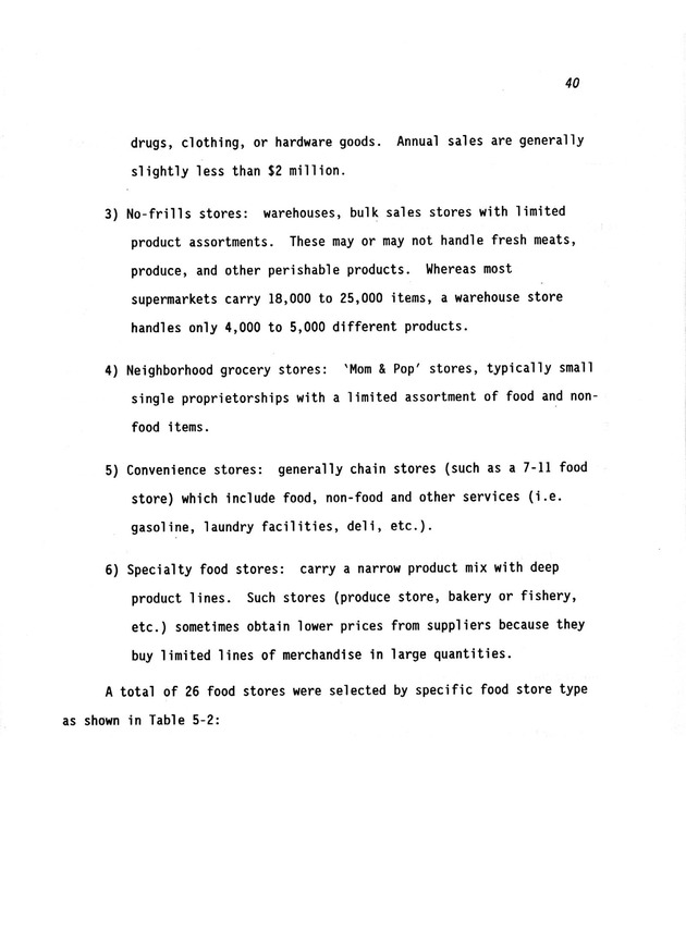 A study of retail food prices in the United States Virgin Islands - Page 40