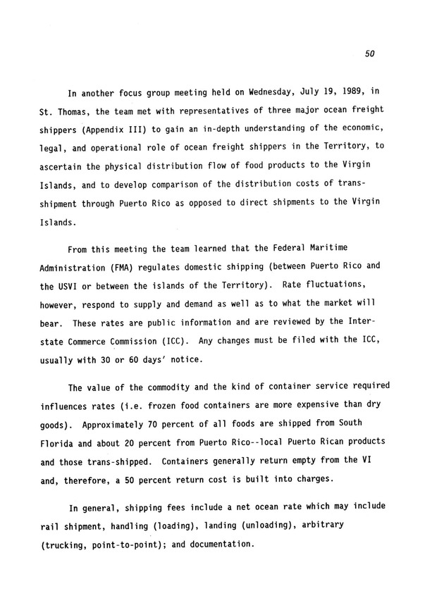 A study of retail food prices in the United States Virgin Islands - Page 50