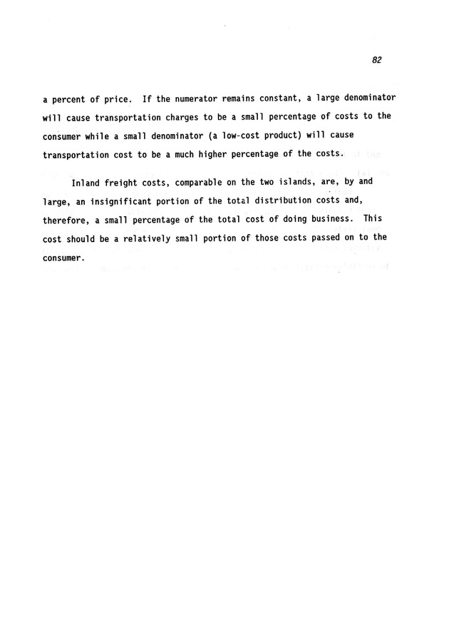 A study of retail food prices in the United States Virgin Islands - Page 82