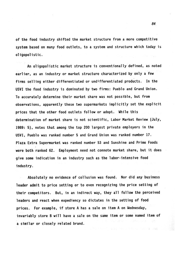 A study of retail food prices in the United States Virgin Islands - Page 84