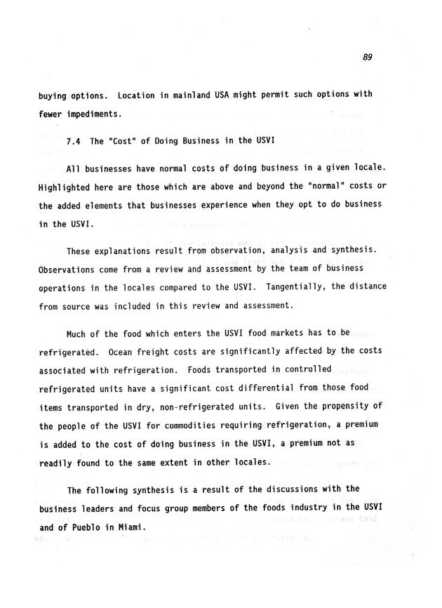 A study of retail food prices in the United States Virgin Islands - Page 89