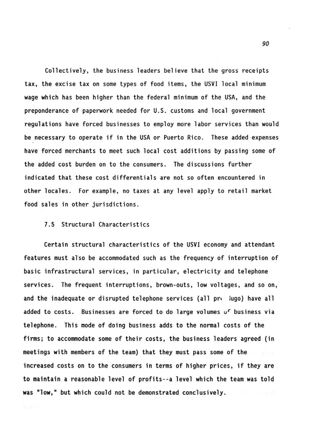 A study of retail food prices in the United States Virgin Islands - Page 90