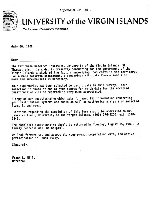 A study of retail food prices in the United States Virgin Islands - Page 107