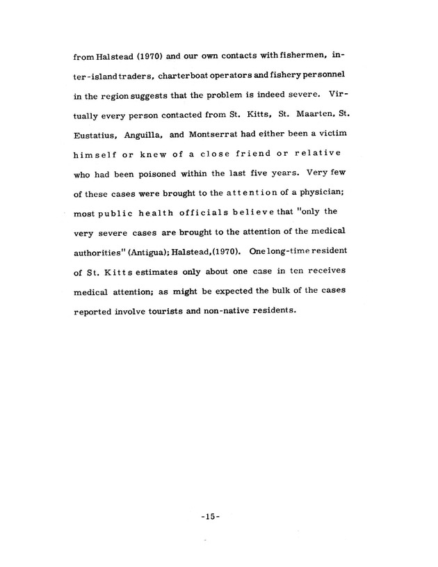 Fish poisoning in the Eastern Caribbean - Page 15