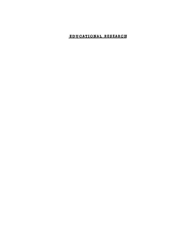 Virgin Islands research needs conference, 24 April 1973 proceedings - Page 23a