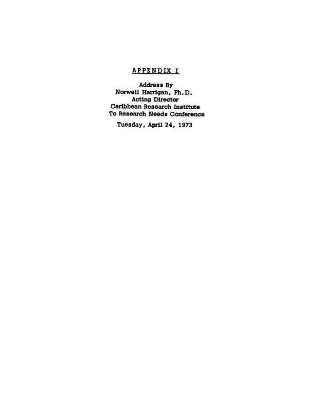 Virgin Islands research needs conference, 24 April 1973 proceedings - Page 28a