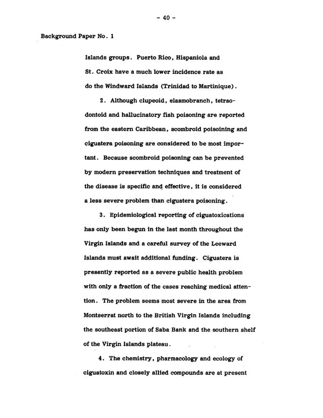 Virgin Islands research needs conference, 24 April 1973 proceedings - Page 40