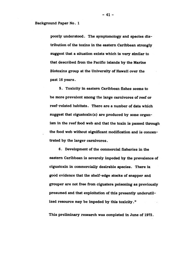 Virgin Islands research needs conference, 24 April 1973 proceedings - Page 41