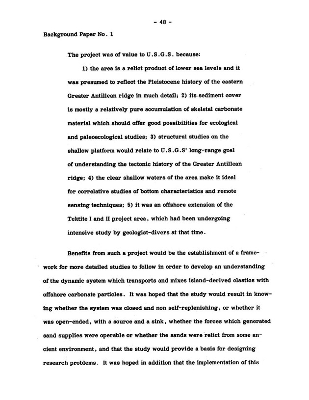 Virgin Islands research needs conference, 24 April 1973 proceedings - Page 48