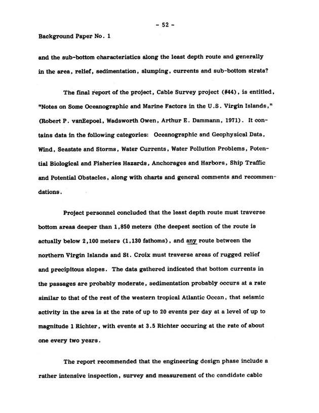 Virgin Islands research needs conference, 24 April 1973 proceedings - Page 52