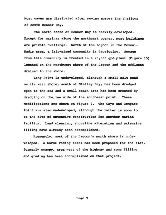 Water quality and environmental status of Benner Bay-Mangrove Lagoon, St. Thomas - Page 9