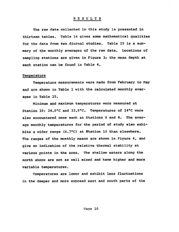 Water quality and environmental status of Benner Bay-Mangrove Lagoon, St. Thomas - Page 10