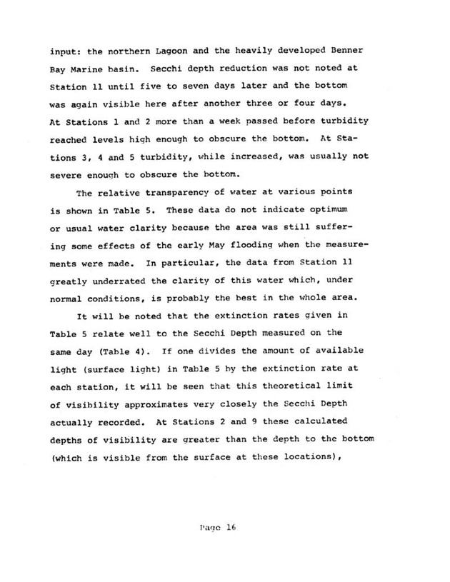 Water quality and environmental status of Benner Bay-Mangrove Lagoon, St. Thomas - Page 16