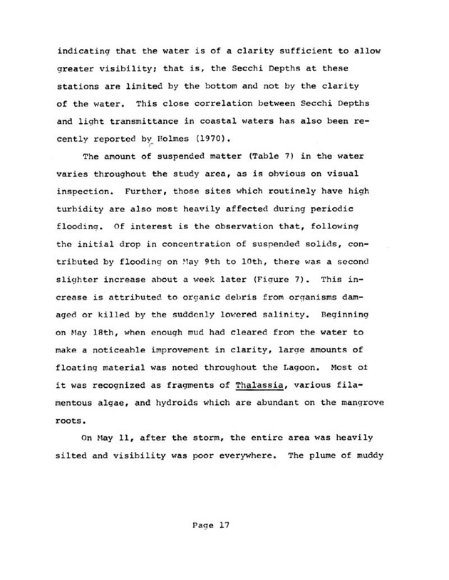 Water quality and environmental status of Benner Bay-Mangrove Lagoon, St. Thomas - Page 17