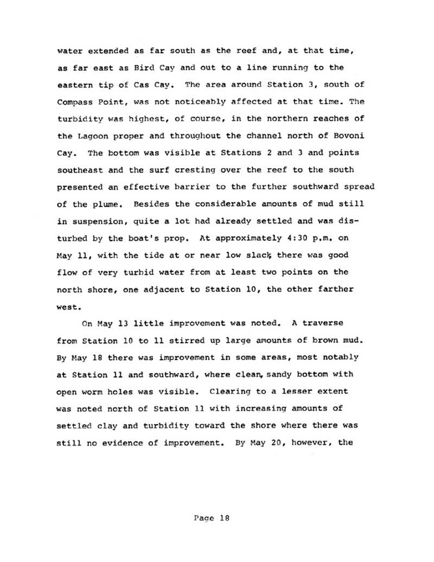 Water quality and environmental status of Benner Bay-Mangrove Lagoon, St. Thomas - Page 18