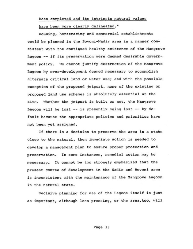 Water quality and environmental status of Benner Bay-Mangrove Lagoon, St. Thomas - Page 33