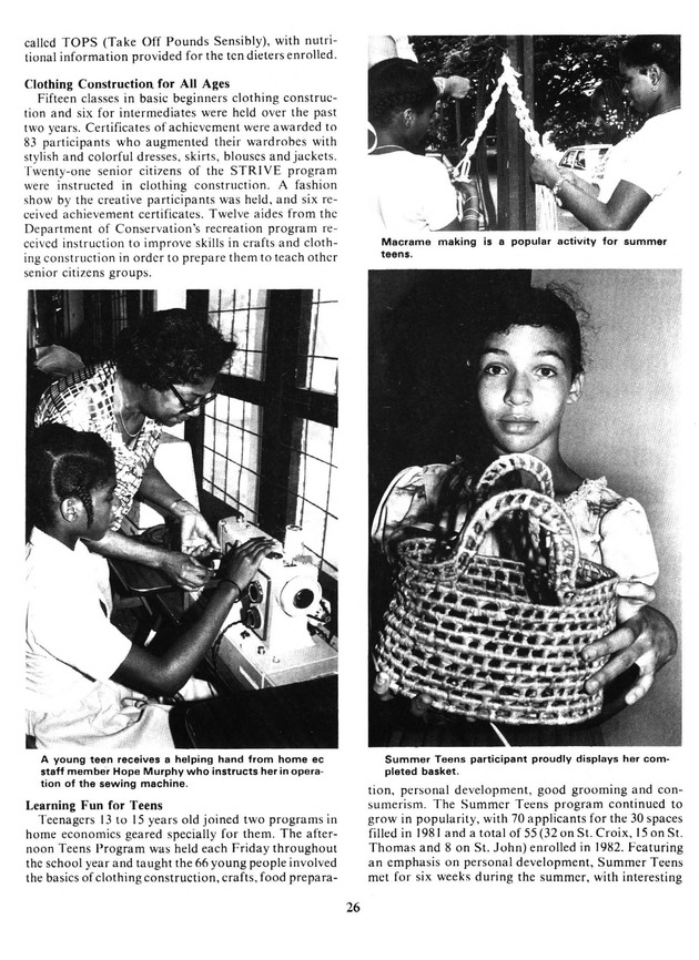 Report: Agricultural Experiment Station--Cooperative Extension Service 1981-1982 - Page 26