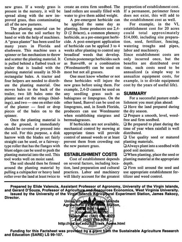 Pasture establishment in the U.S. Virgin Islands - Page 4