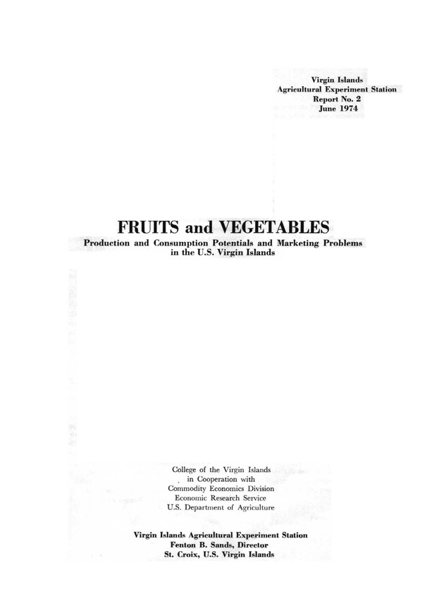 Fruits and vegetables - Page i