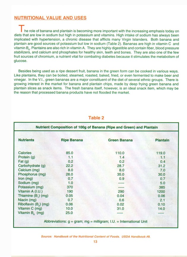 Growing banana and plantain in the Virgin Islands - Page 13