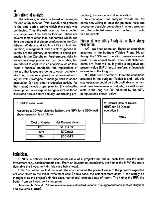 Hair sheep production in the U.S. Virgin Islands - Page 22