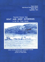 Potential returns from goat and sheep enterprises in the U.S. Virgin Islands